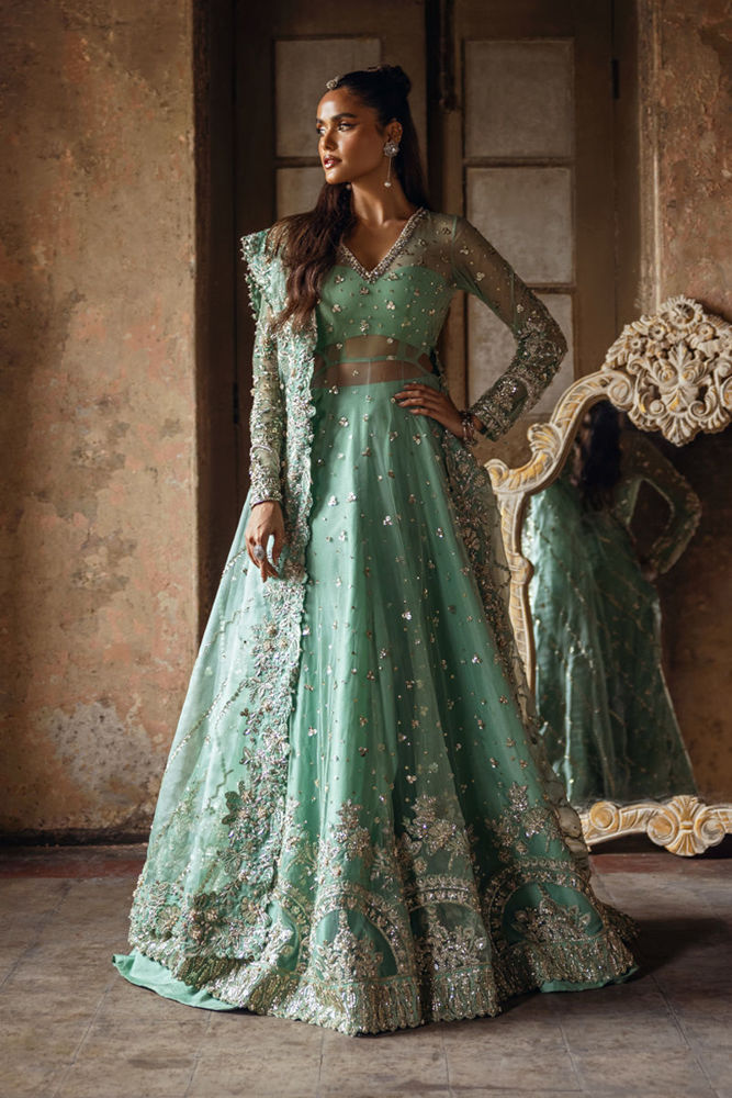 Pakistani evening dresses best sale